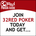 Play poker at 32Red Poker and get $50 bonus free! 